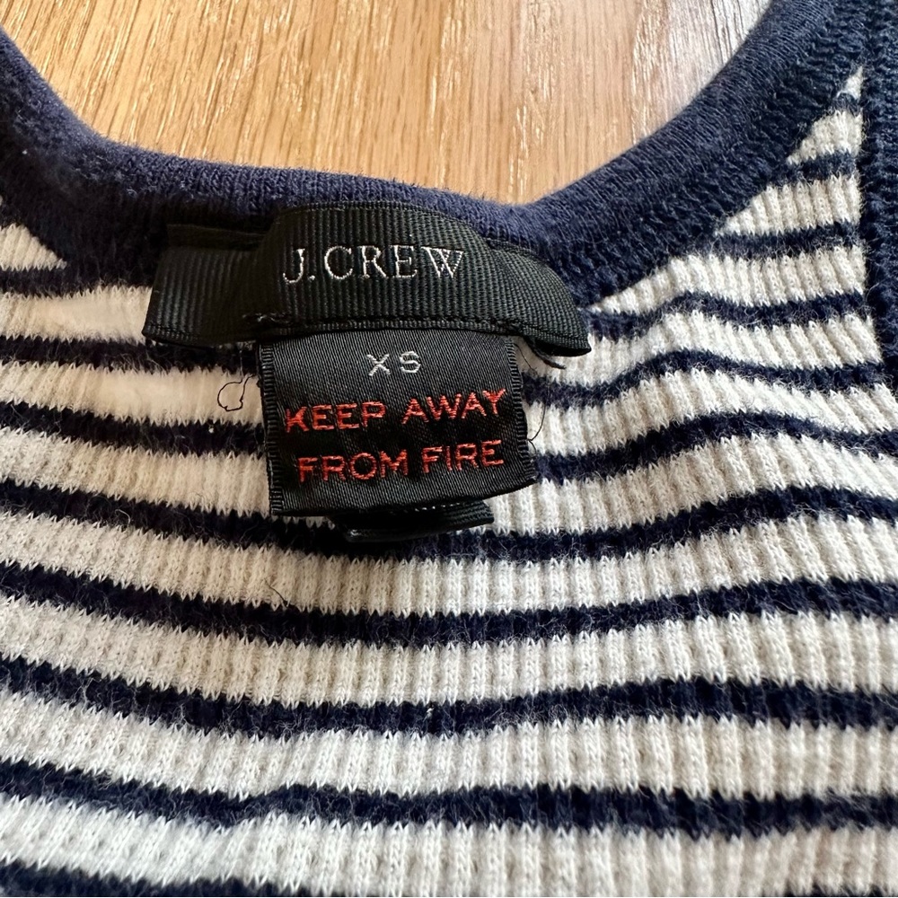J.Crew - Racerback Striped Tank Top - Picture 4 of 9